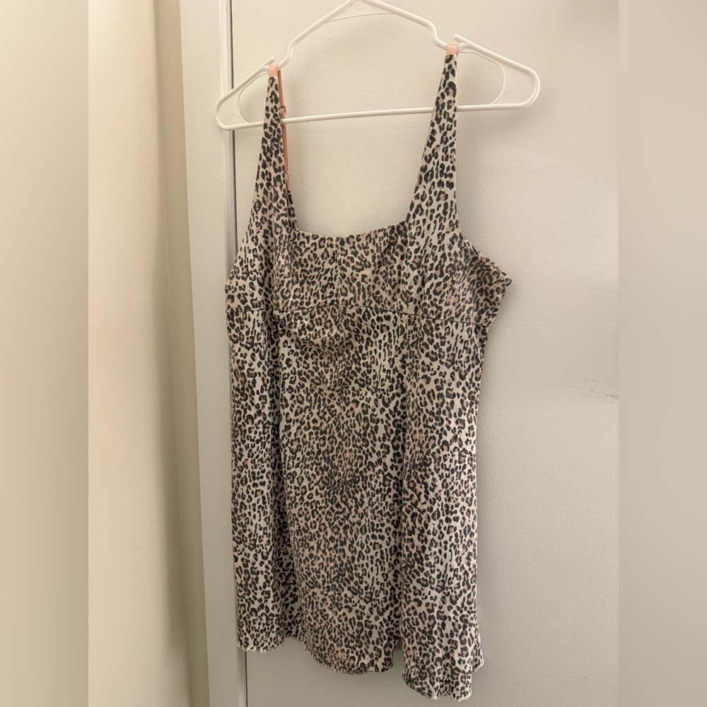 Olivaceous Animal Print Camisole Top
